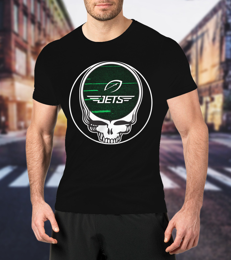 New York Jets Skull T-Shirt