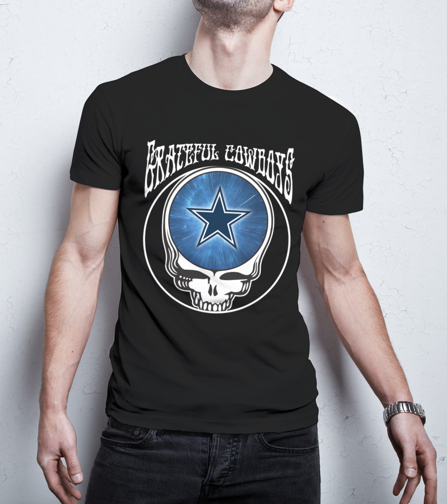 Star Skull Grateful Cowboys Dallas Fusion T-Shirt