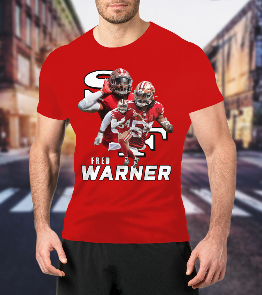 Fred Warner 49ers SF Football Number 54 T-Shirt
