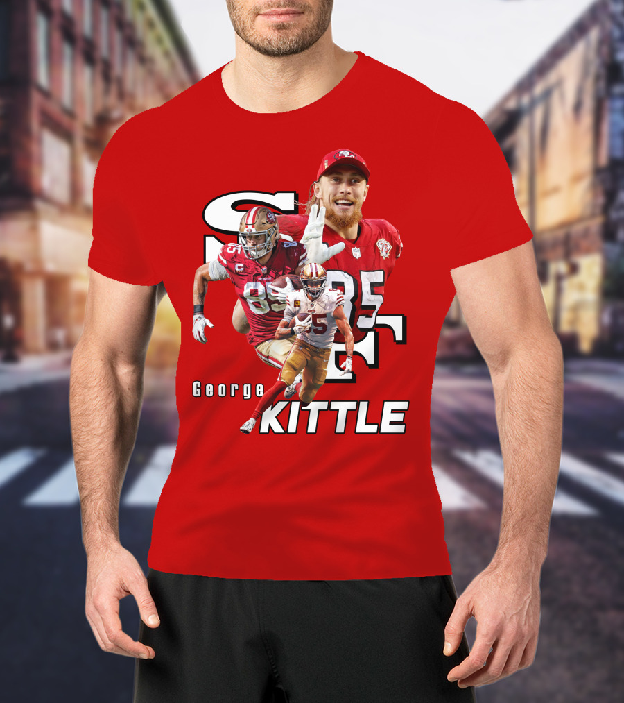 George Kittle 85 SF 49ers Football Star T-Shirt