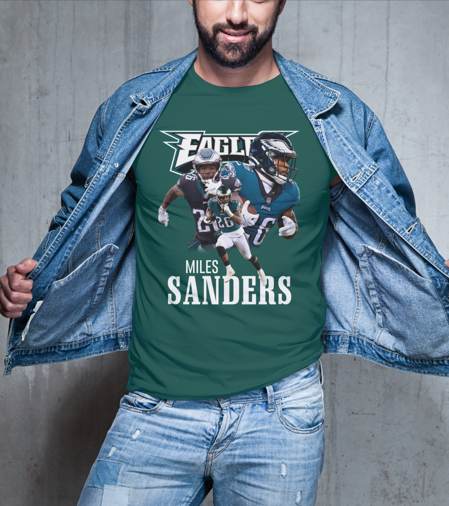 Eagles MS26 Running Back Action Play T-Shirt
