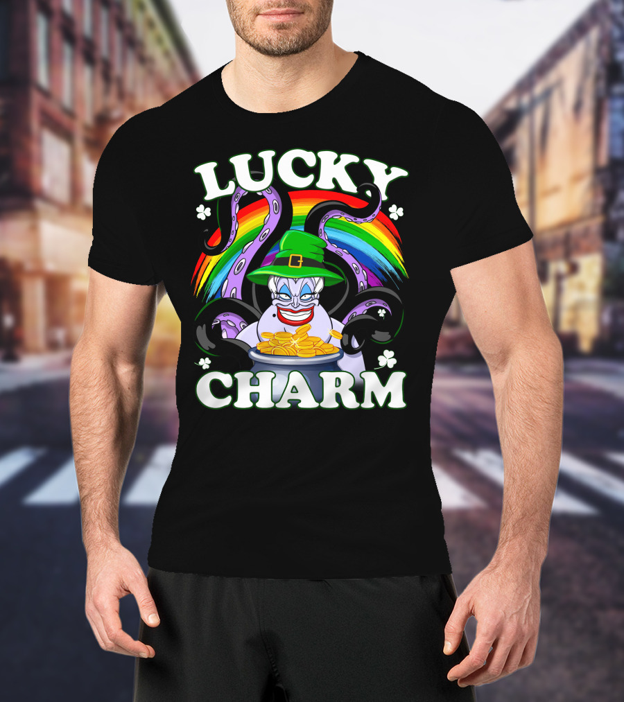 LUCKY CHARM Ursula Rainbow Pot Of Gold T-Shirt