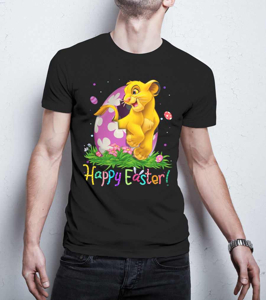 Simba Happy Easter Egg Celebration T-Shirt
