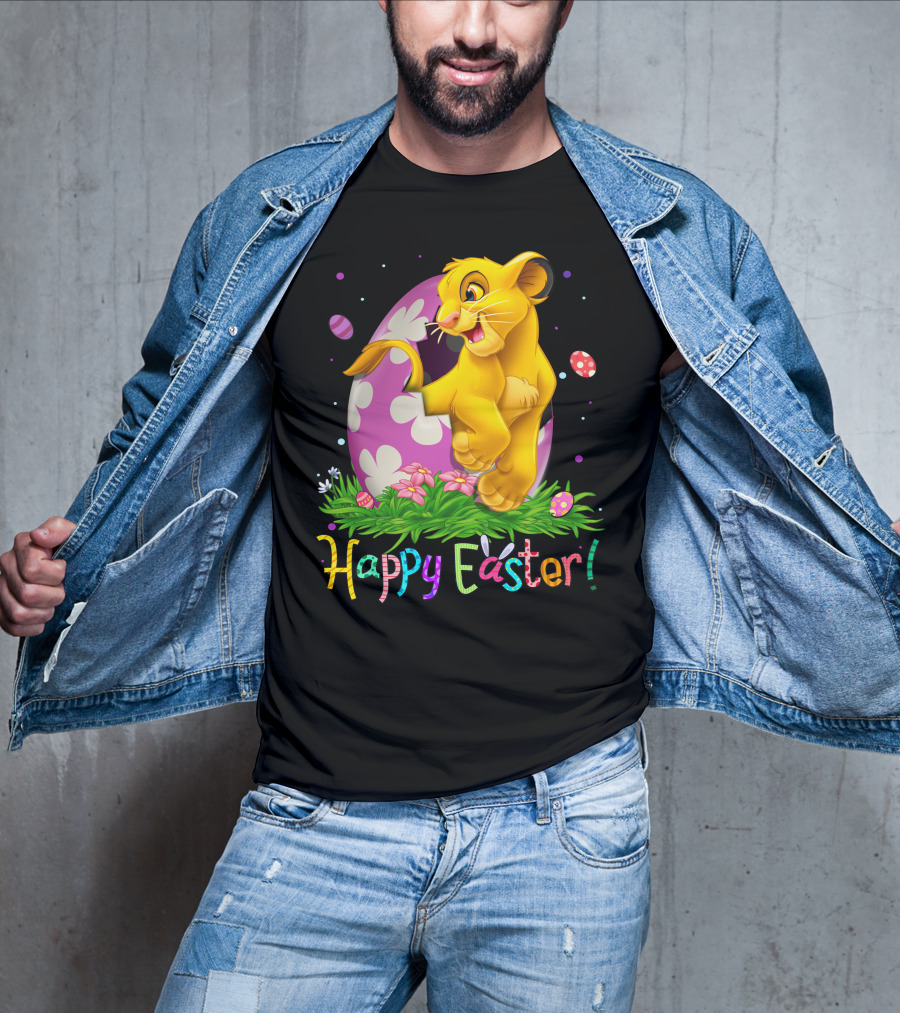 Simba Happy Easter Egg Celebration T-Shirt