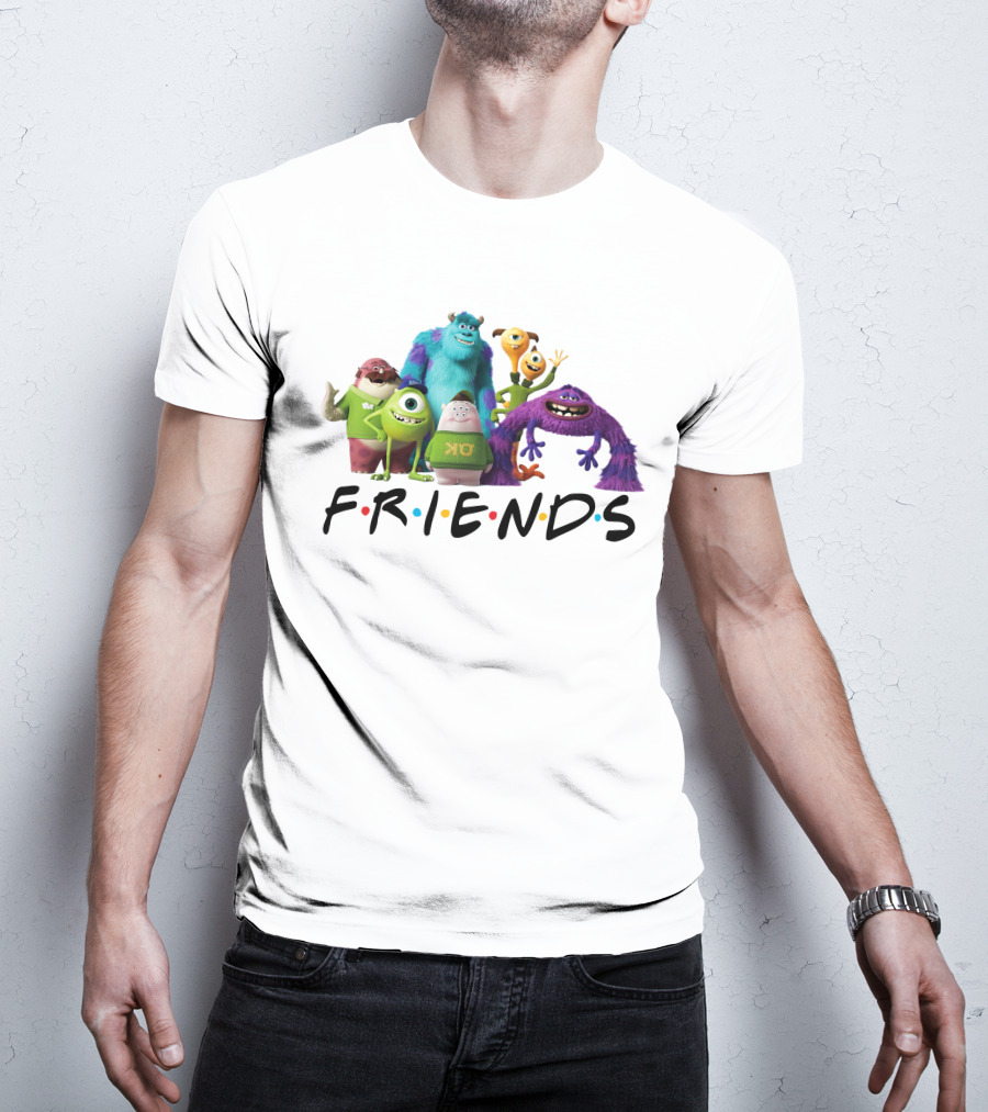 Monsters University Friends Pixar Characters T-Shirt