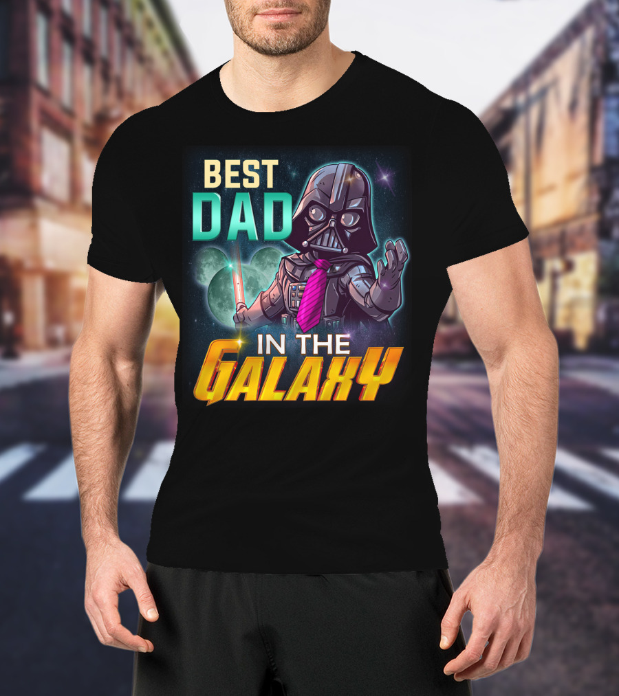 Best Dad In The Galaxy Darth Vader T-Shirt