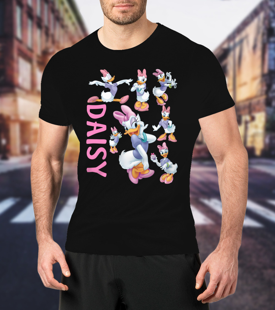 Daisy Duck Multiple Poses Character Compilation T-Shirt