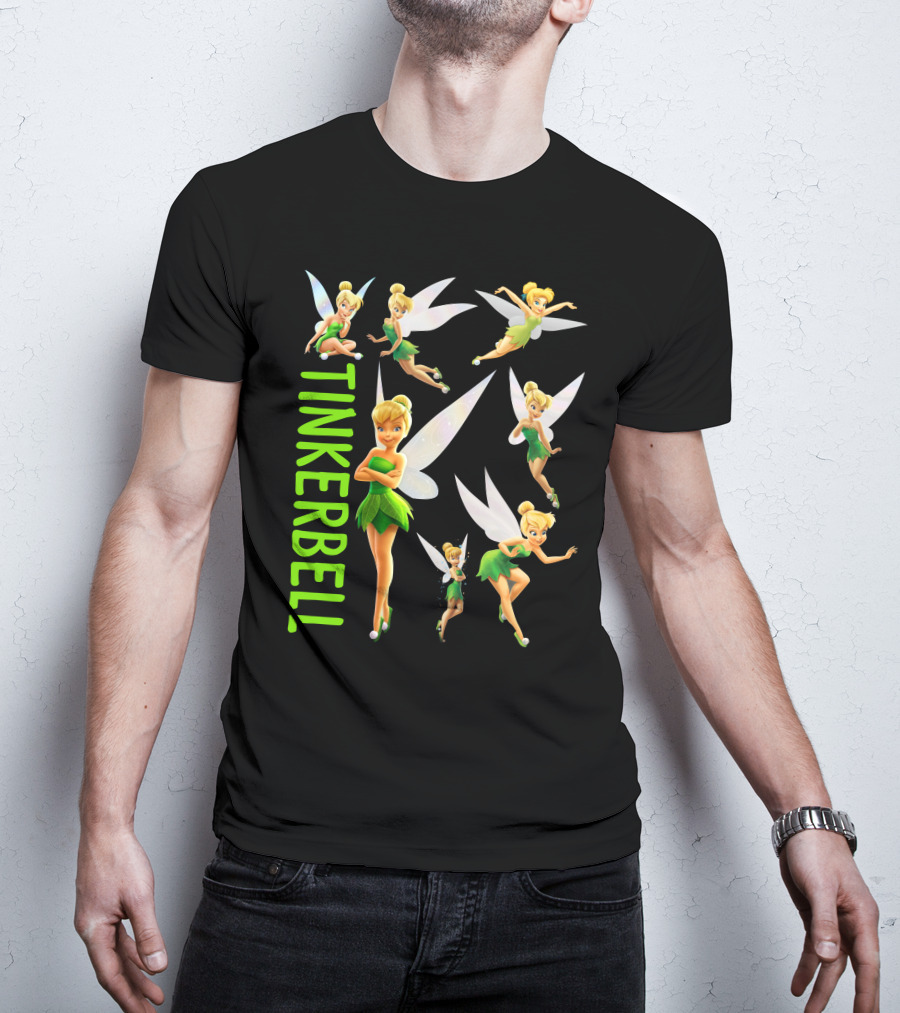 Tinker Bell Magical Fairy Collection Disney Character Ensemble T-Shirt