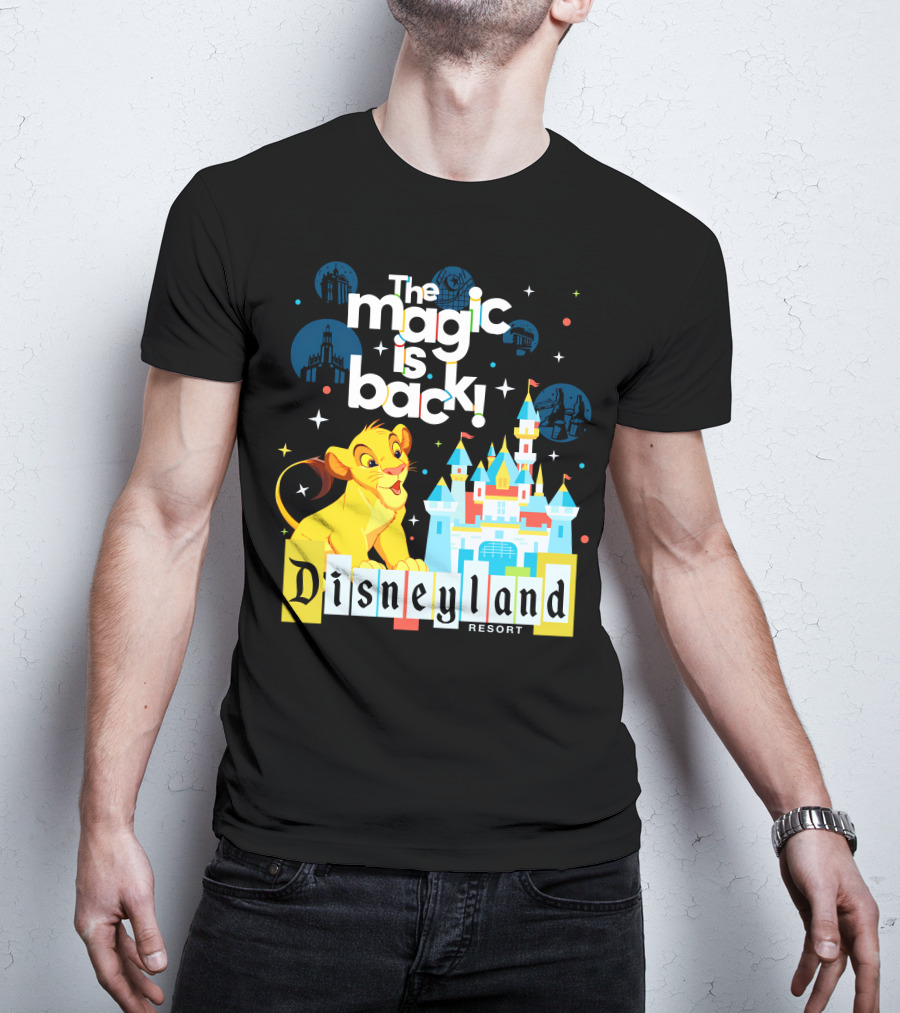 The Magic Is Back Disneyland Resort Simba Lion King T-Shirt