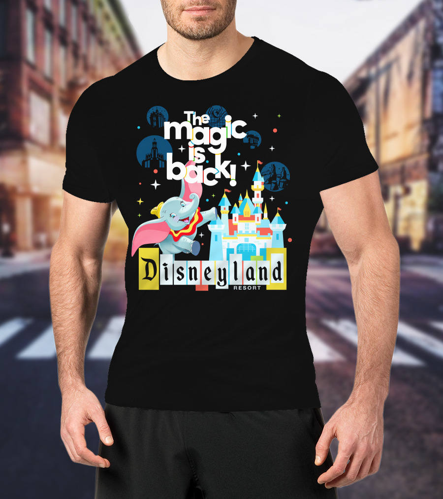 The Magic Is Back Dumbo Disneyland Resort T-Shirt