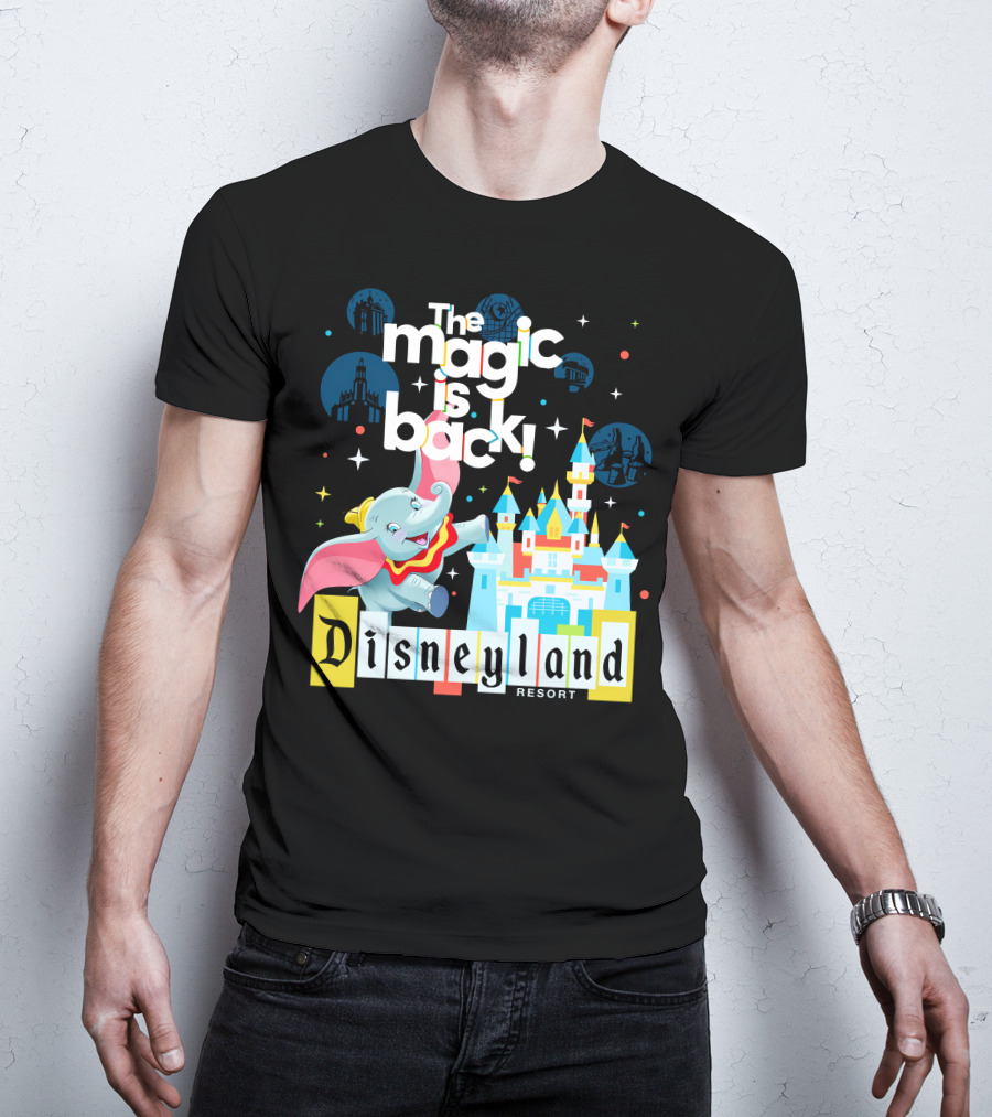 The Magic Is Back Dumbo Disneyland Resort T-Shirt