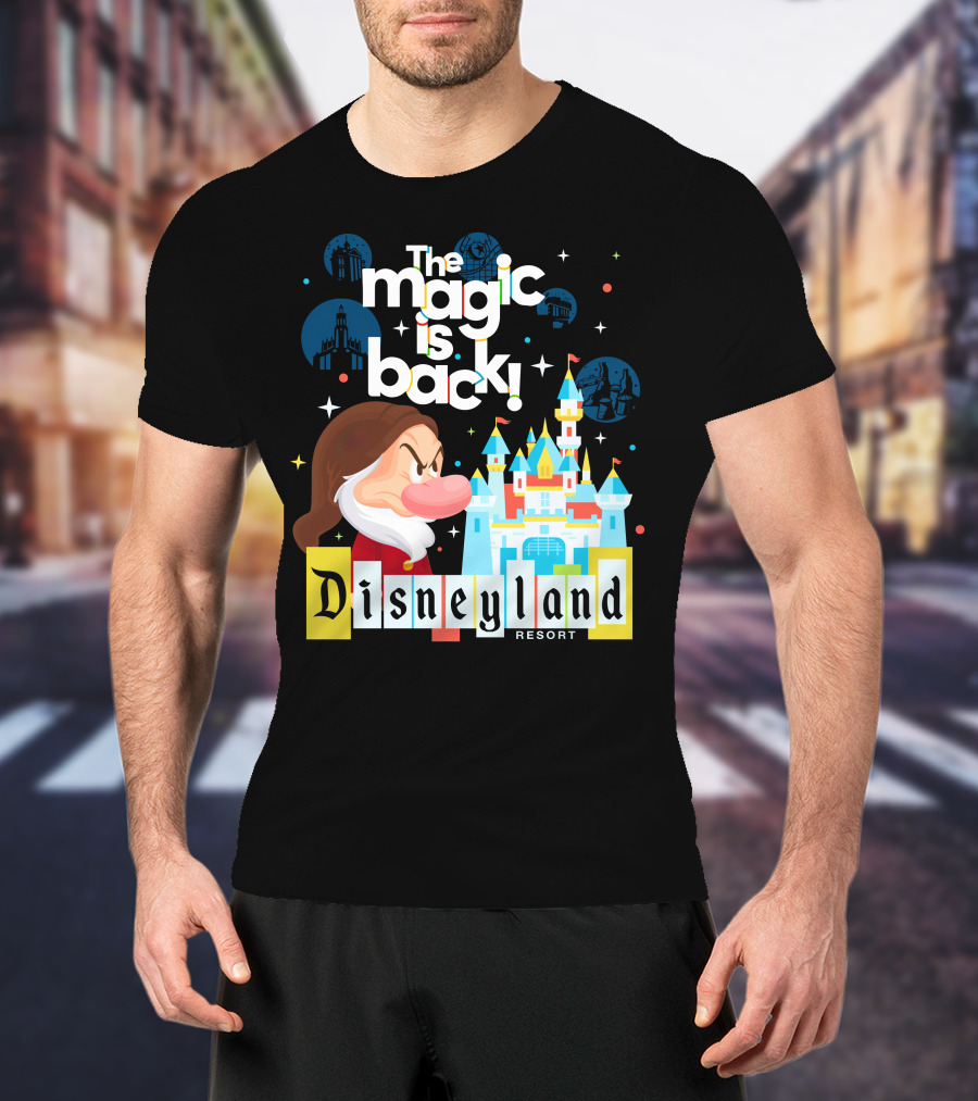 The Magic Is Back Grumpy Disneyland Resort T-Shirt