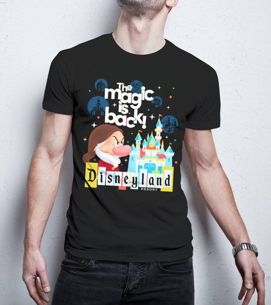 The Magic Is Back Grumpy Disneyland Resort T-Shirt
