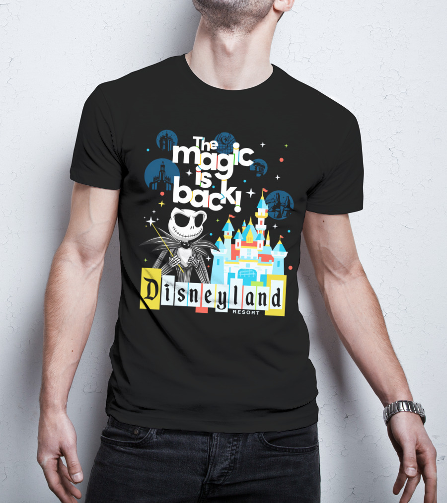The Magic Is Back Jack Skellington Disneyland Resort T-Shirt