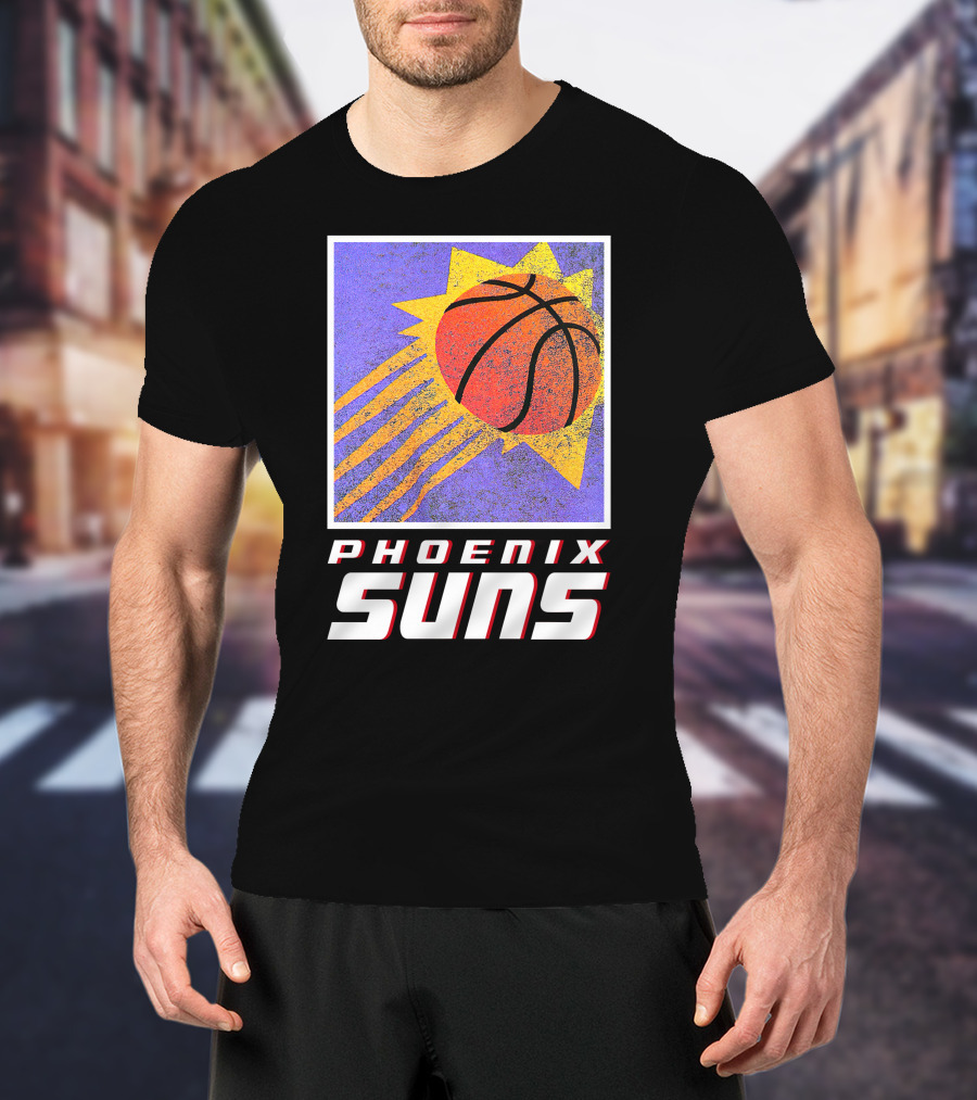 Phoenix Suns Basketball Vintage Style Retro T-Shirt