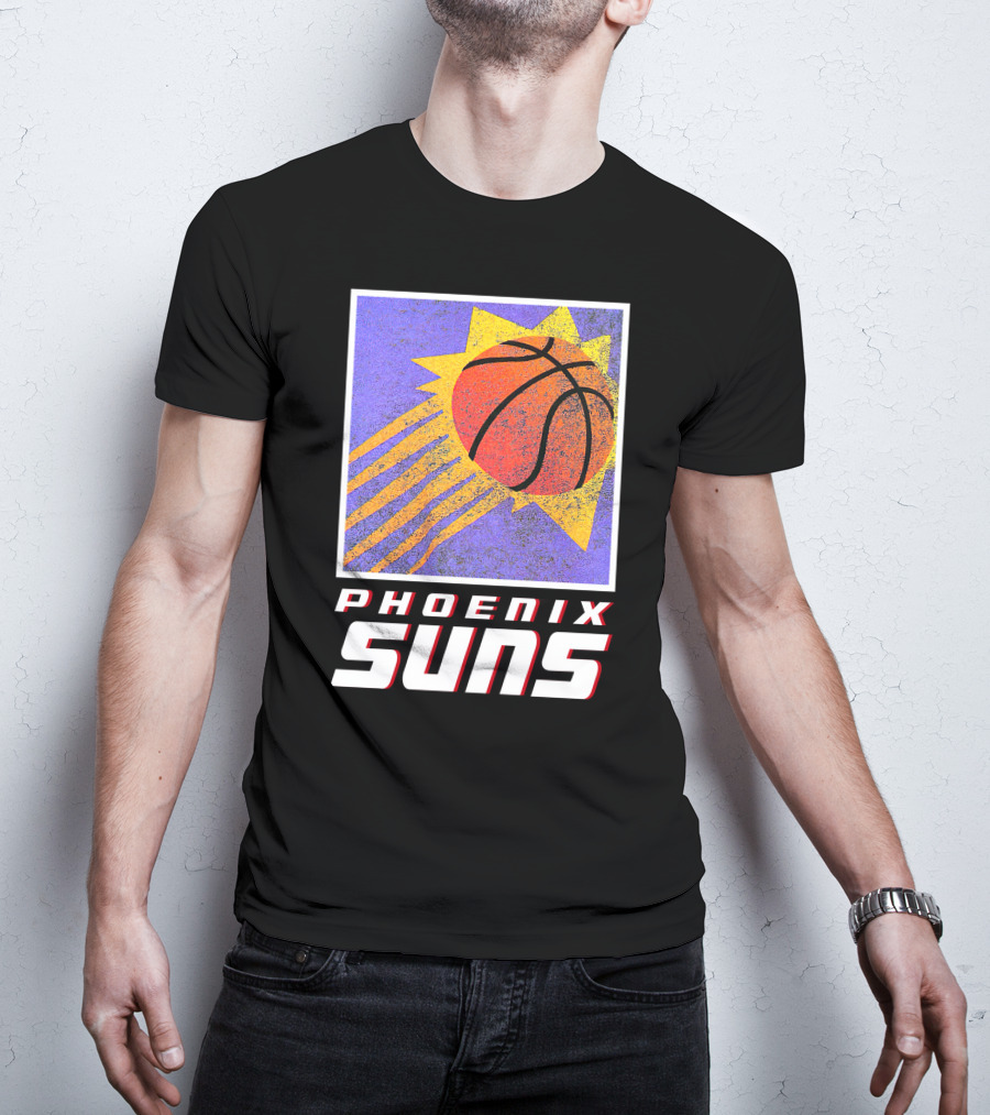 Phoenix Suns Basketball Vintage Style Retro T-Shirt