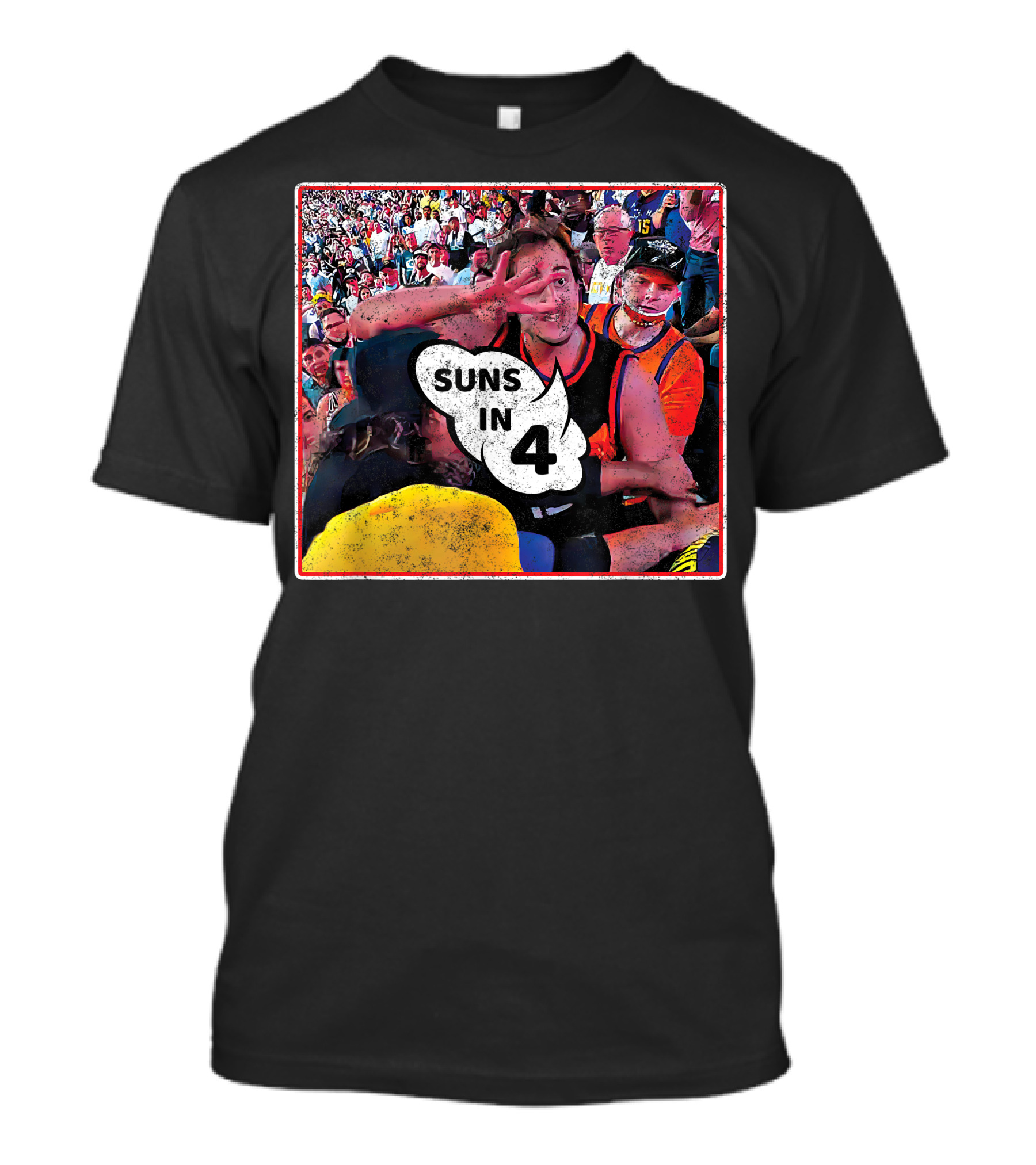 Suns In Four 4 Basketball Fan Celebration T-Shirt