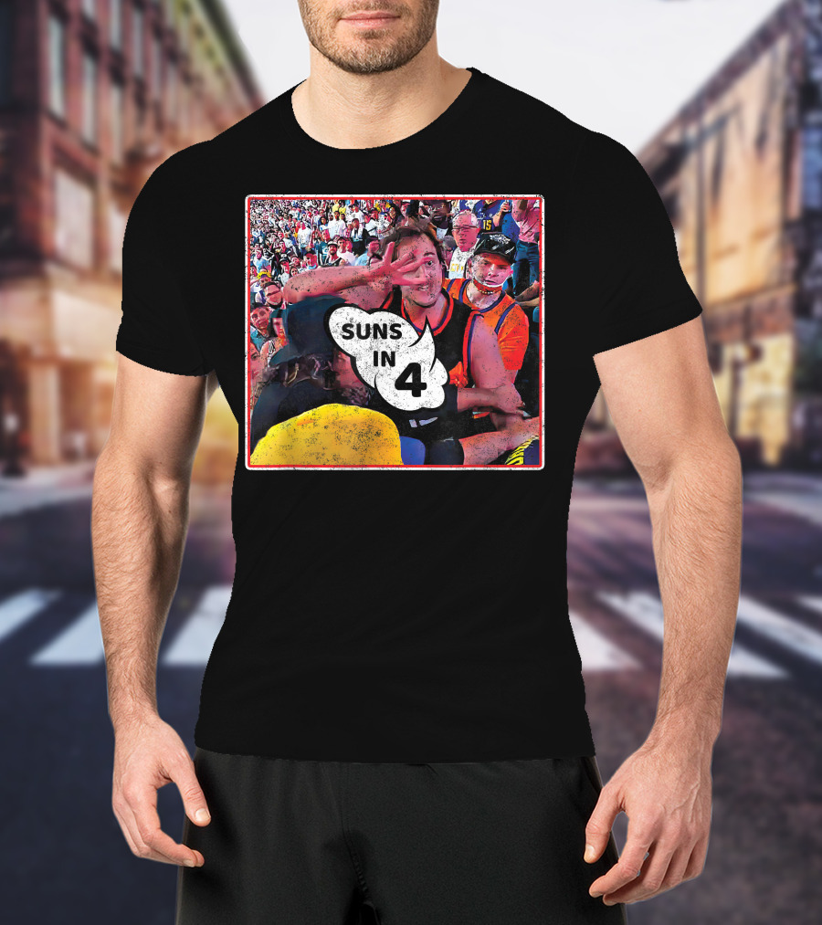Suns In Four 4 Basketball Fan Celebration T-Shirt