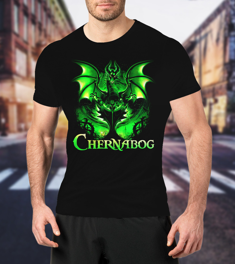 Chernabog Green Dragon Fantasy T-Shirt