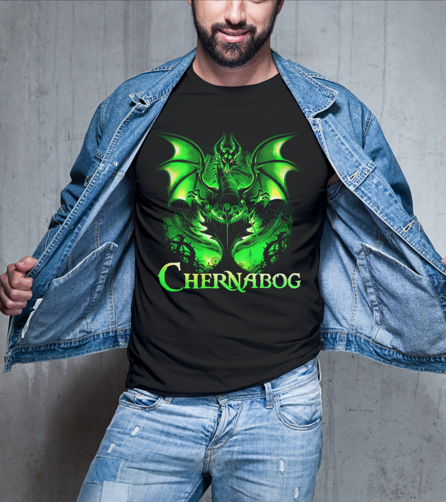 Chernabog Green Dragon Fantasy T-Shirt