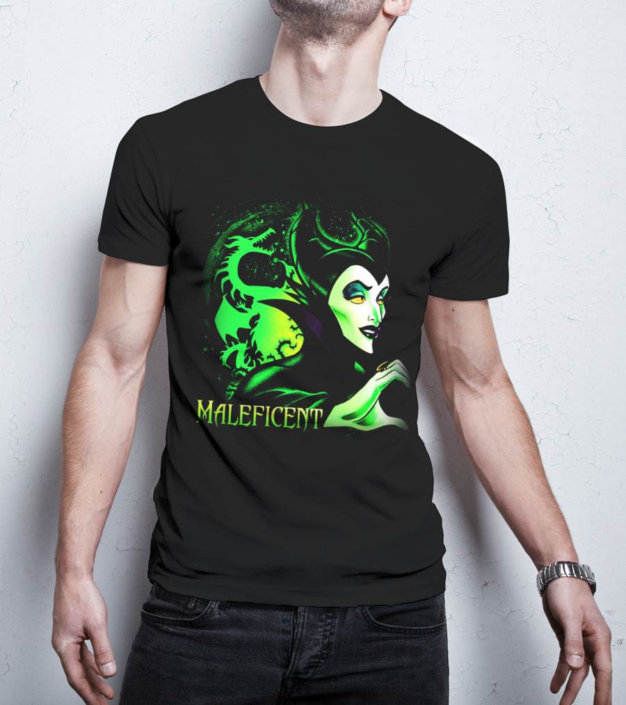 Maleficent 4 Green Dragon Iconic Character T-Shirt