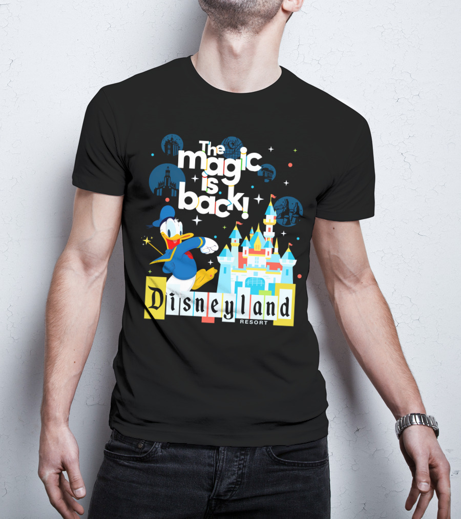 The Magic Is Back Disneyland Resort Donald Duck T-Shirt