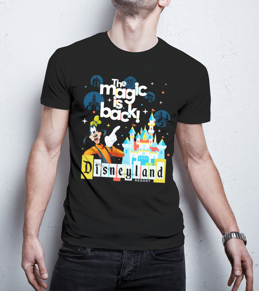 The Magic Is Back Goofy Disneyland Resort T-Shirt