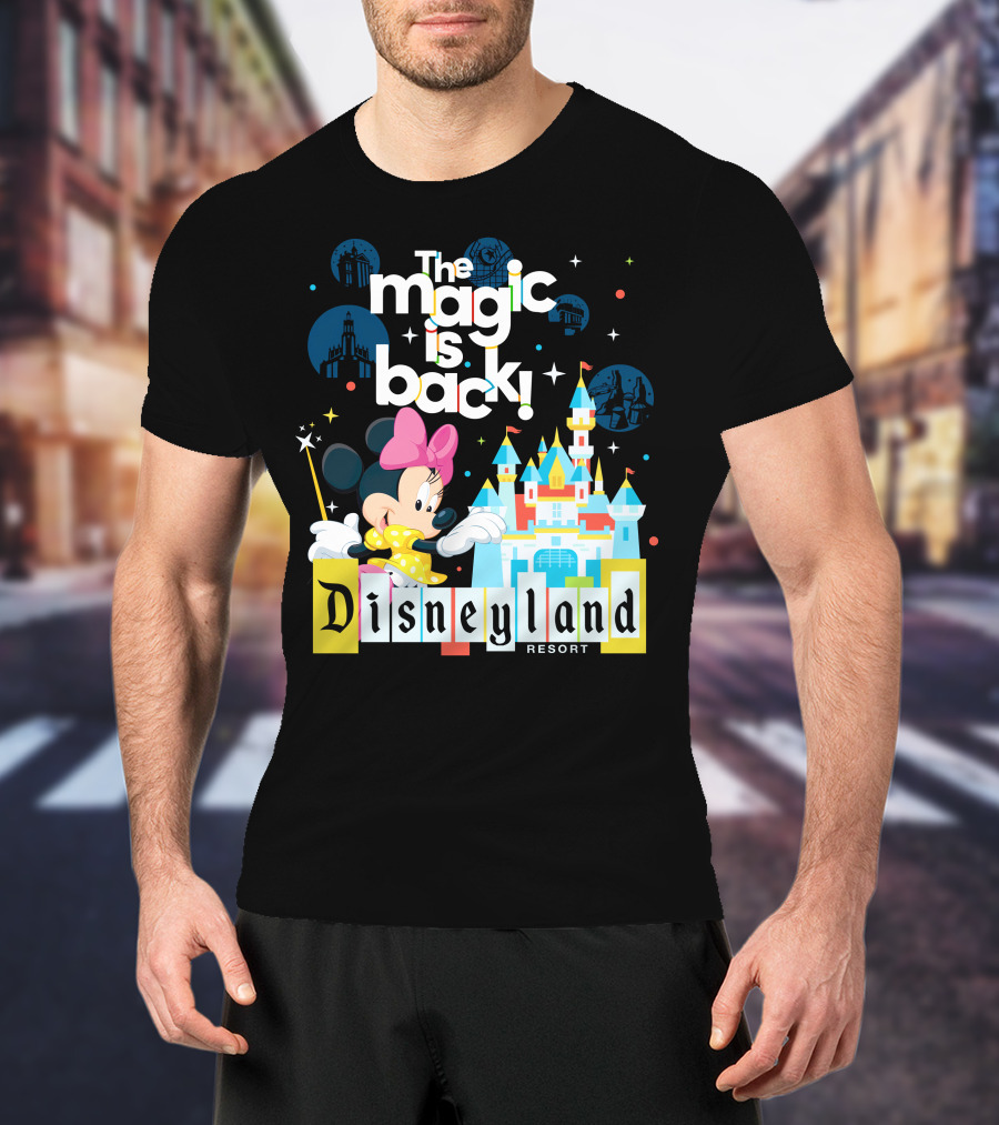 The Magic Is Back Minnie Disneyland Resort T-Shirt
