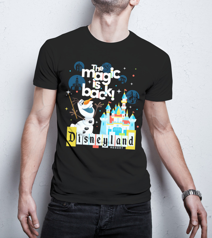 The Magic Is Back Olaf Disneyland Resort T-Shirt