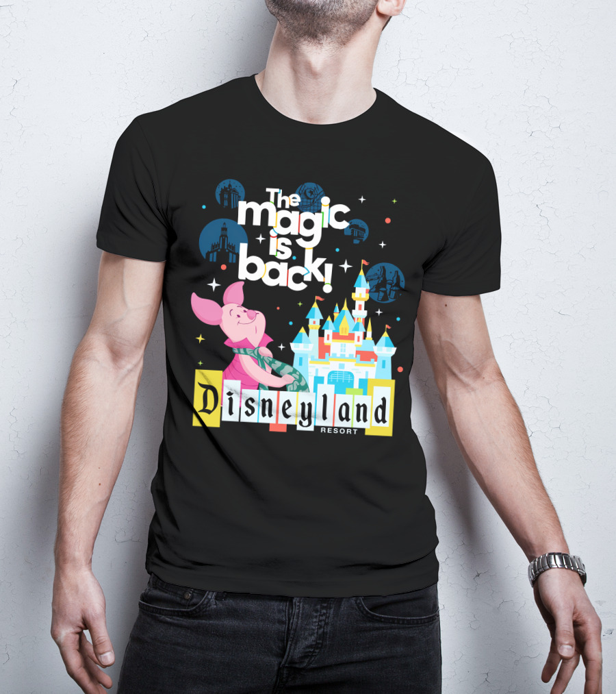 The Magic Is Back Piglet Disneyland Resort T-Shirt