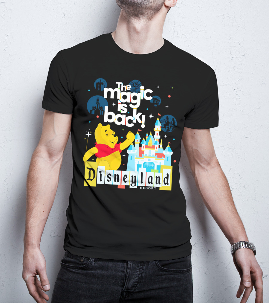 The Magic Is Back Pooh Disneyland Resort T-Shirt