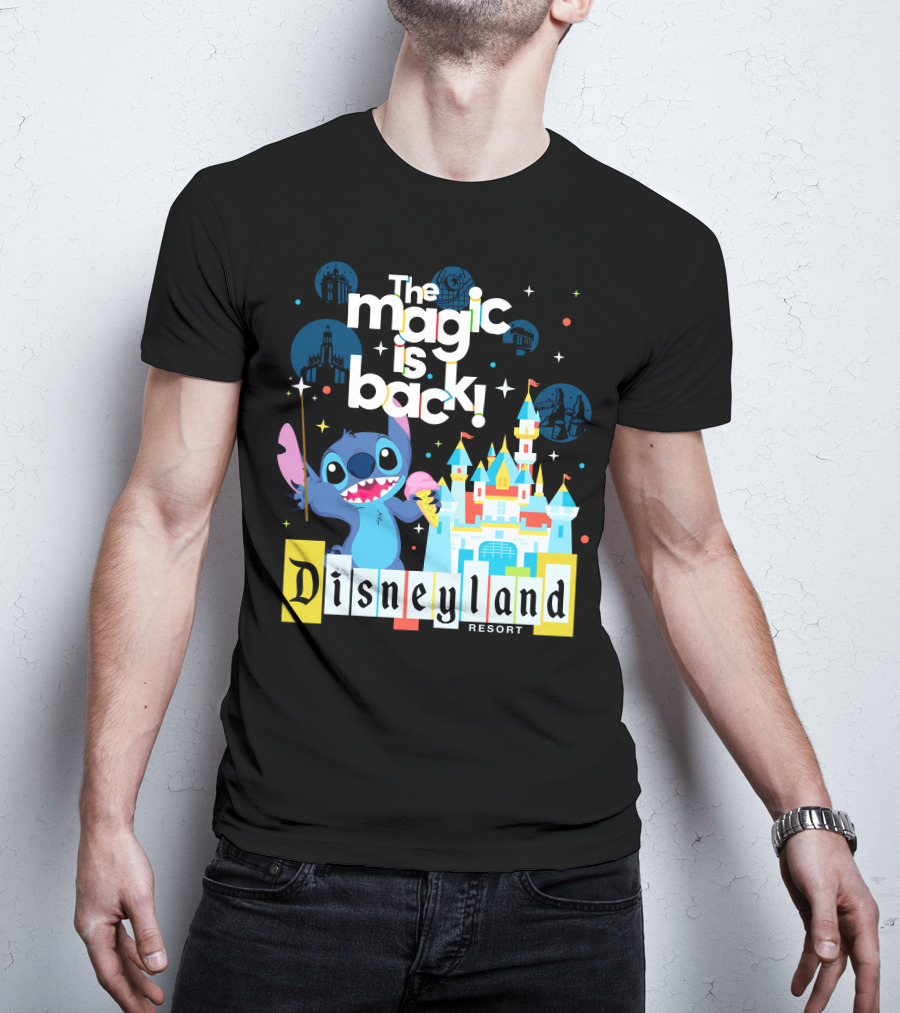 The Magic Is Back Stitch Disneyland Resort T-Shirt
