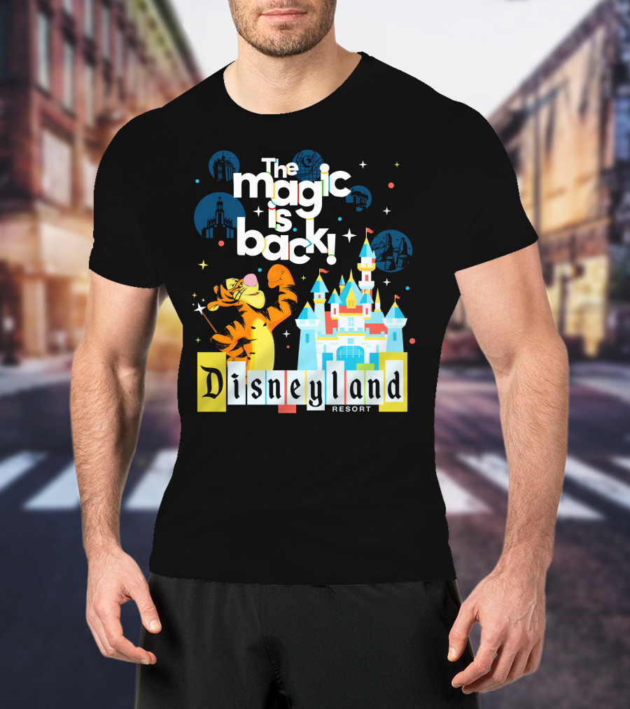 The Magic Is Back Tigger Disneyland Resort T-Shirt