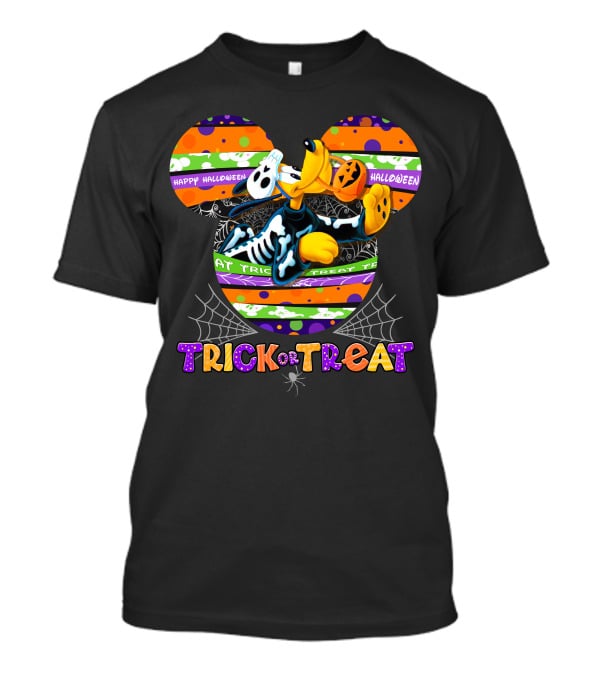 Happy Halloween Pluto Trick Or Treat T-Shirt