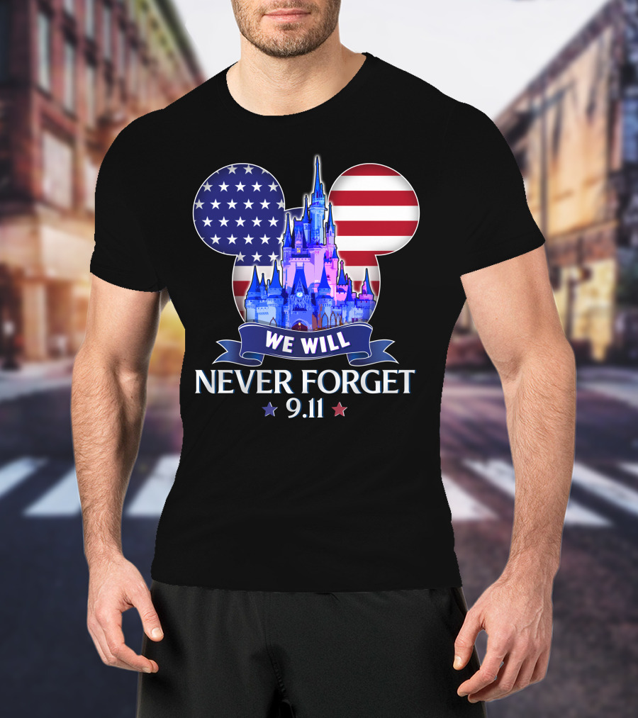 Castle We Will Never Forget 9.11 T-Shirt