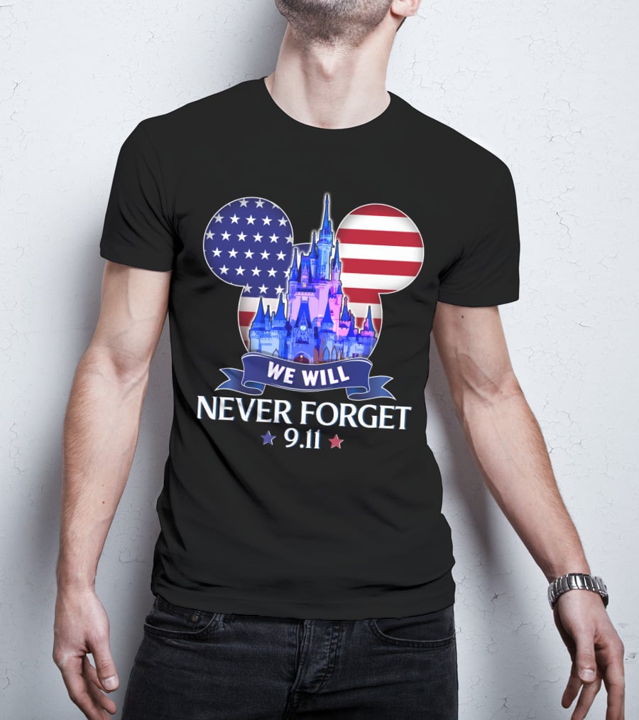 Castle We Will Never Forget 9.11 T-Shirt