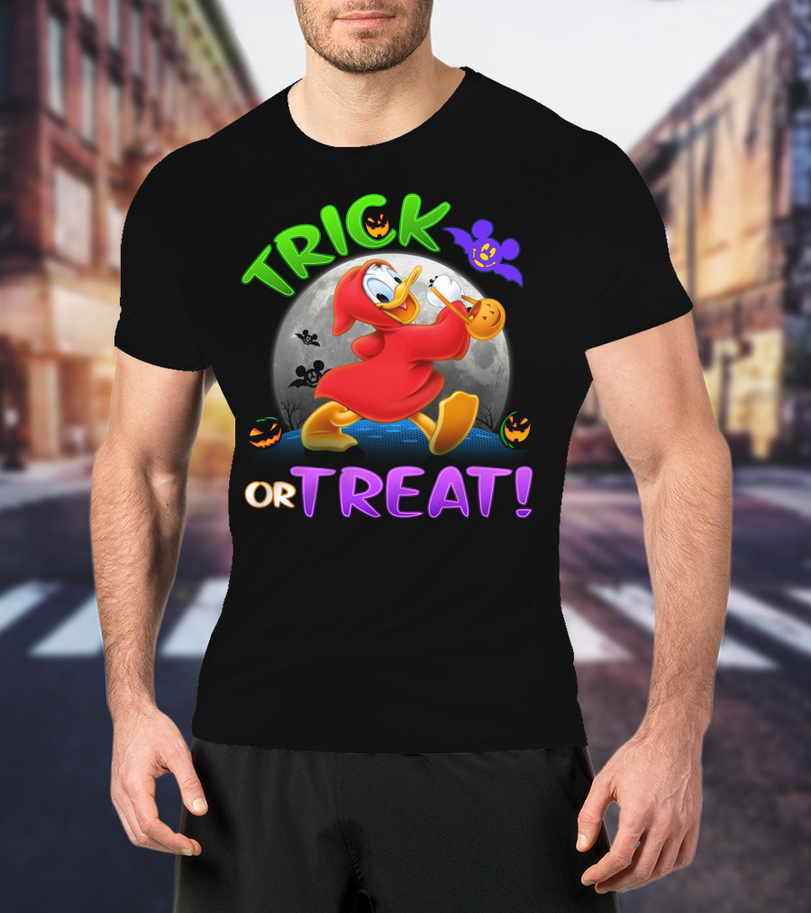 Trick Or Treat Donald Duck Halloween Disney T-Shirt
