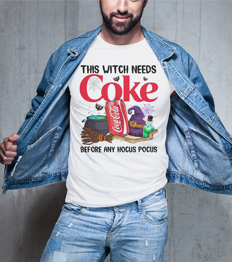 This Witch Needs Coke Before Any Hocus Pocus T-Shirt