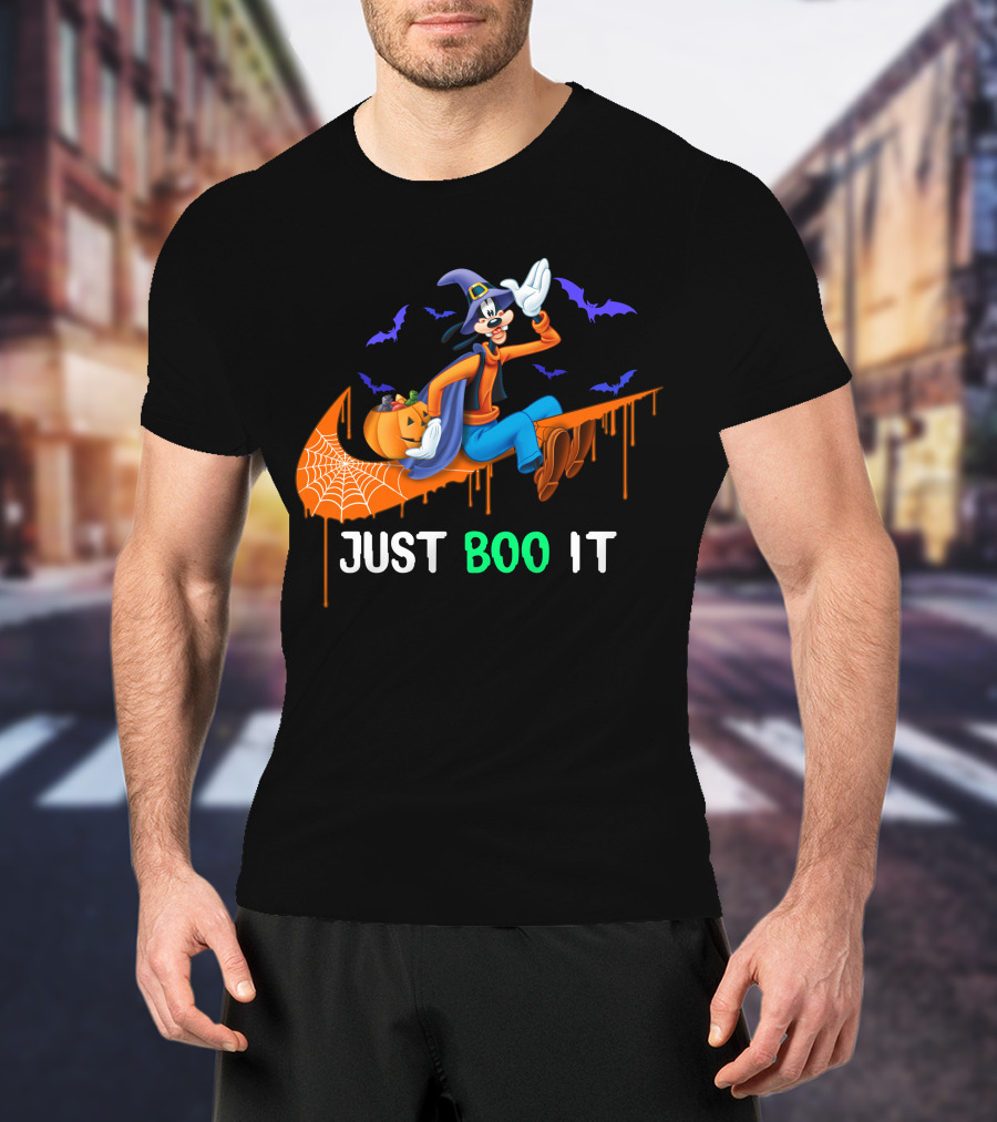 Just Boo It Goofy Halloween Nike T-Shirt