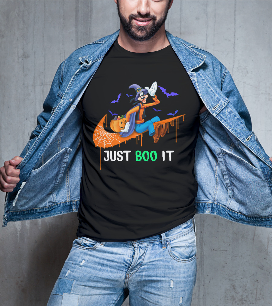 Just Boo It Goofy Halloween Nike T-Shirt