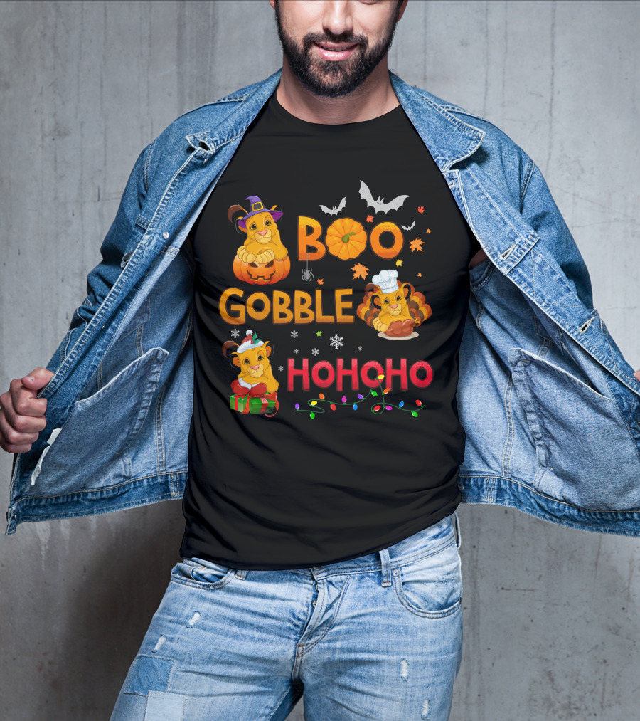 Boo Gobble Hohoho Simba T-Shirt