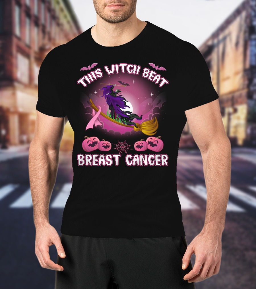 This Witch Beat Breast Cancer Maleficient T-Shirt