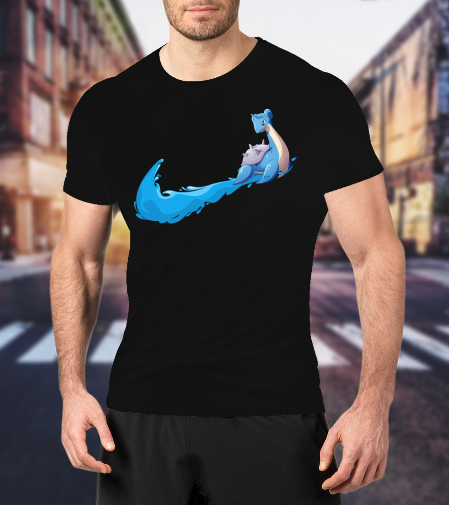 Lapras Water-Type Pokémon Splash T-Shirt