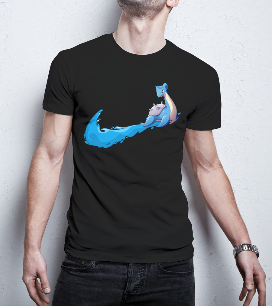 Lapras Water-Type Pokémon Splash T-Shirt