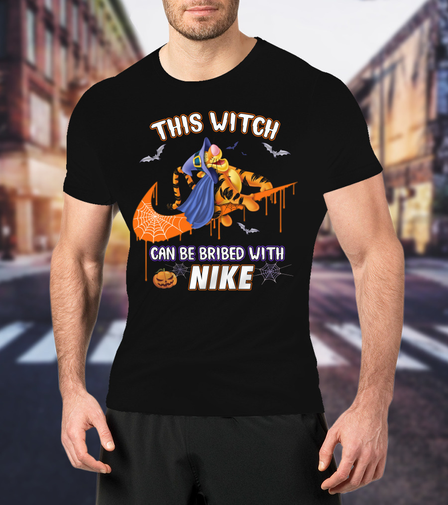 This Witch Can Be Bribed With Nike Tigger T-Shirt