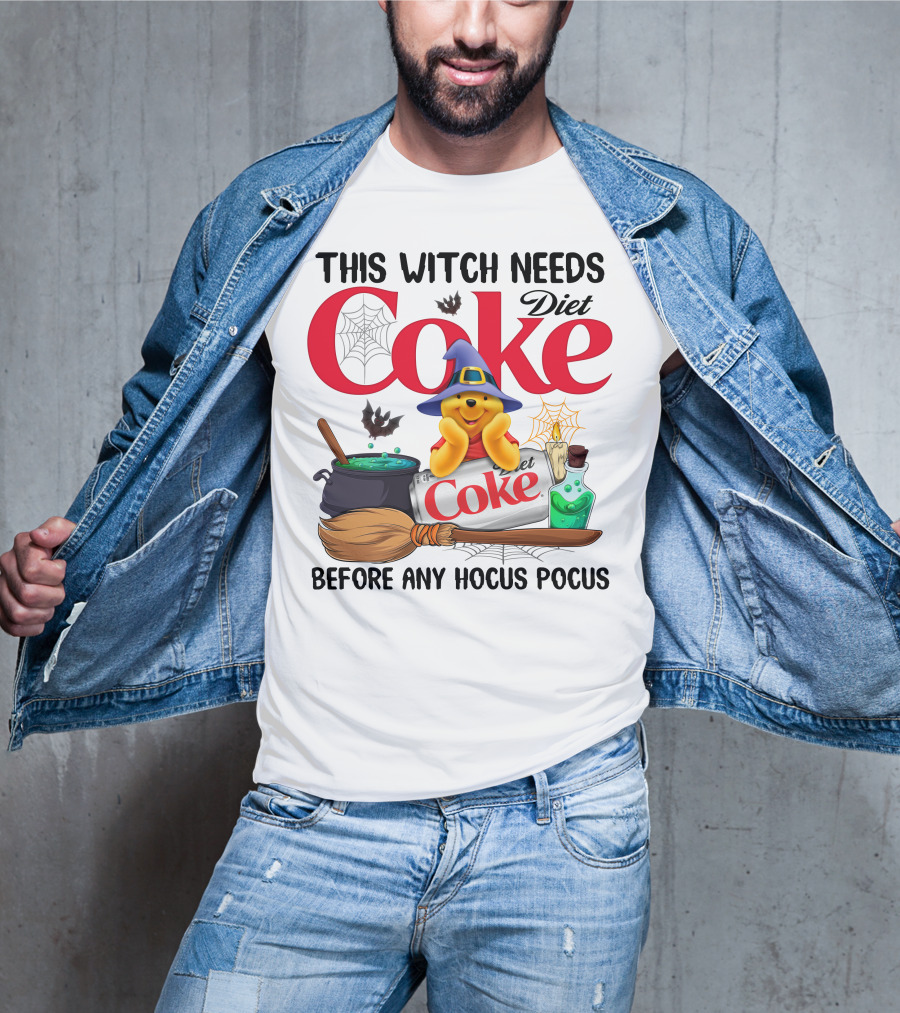 This Witch Needs Diet Coke Before Any Hocus Pocus T-Shirt