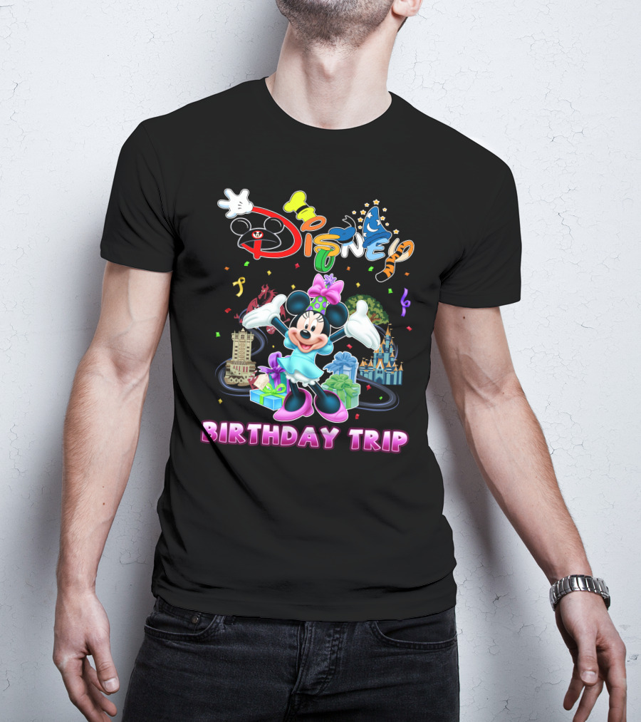 Minnie Disney Birthday Trip T-Shirt