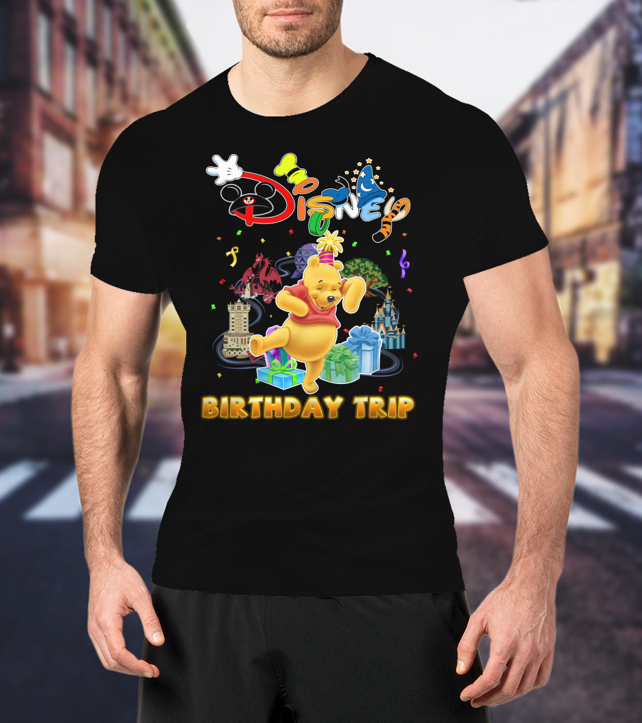 Disney Pooh Birthday Trip T-Shirt