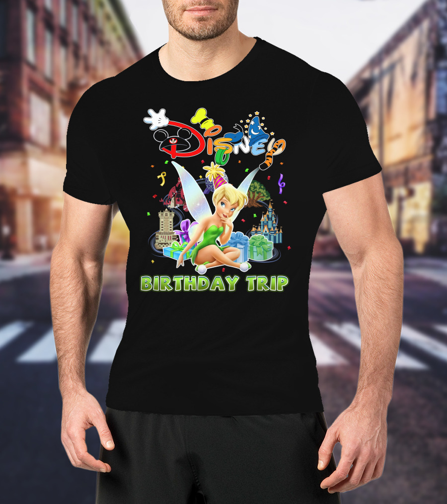 Disney Tinkerbell Birthday Trip Adventure T-Shirt