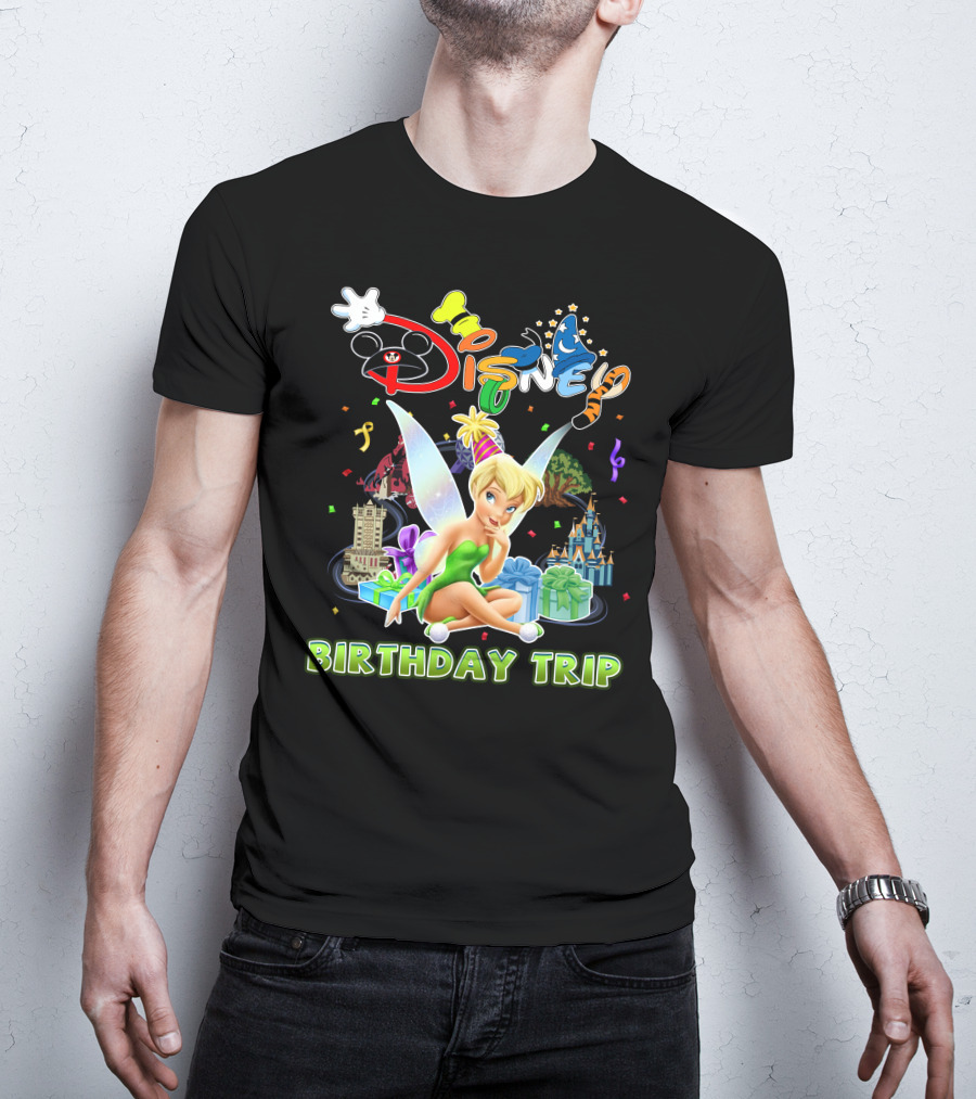 Disney Tinkerbell Birthday Trip Adventure T-Shirt